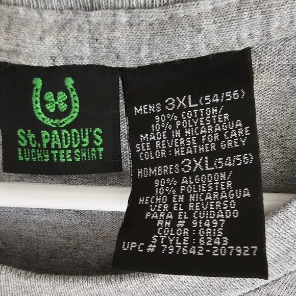 Men's St. Paddy's Day Tshirt - Picture 3 of 3